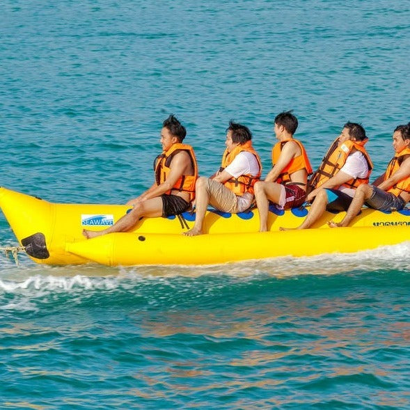 Banana Boat Rde Banana Boat Ride with Tropical Tickets Dubai